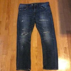 American Eagle ripped jeans